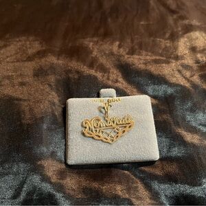 14K-Gold Mom's Kids Heart Brooch. Just add birthstones or figurines.